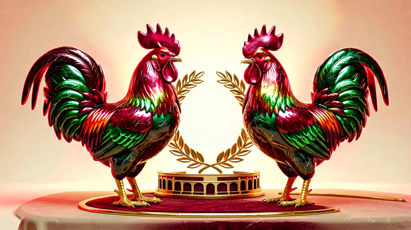 ကြက်ခြေတိုက်ပွဲလောင်းကစား ကွက်ဖွင့်ခြင်း သင်္ကေတပုံရိပ်